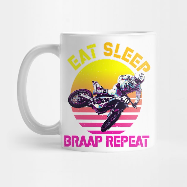 eat sleep braap repeat gift idea by ANIMEPEDIA